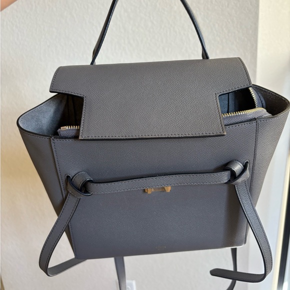 Elegant Gray Women's Handbag - Picture 13 of 13